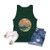 Women Mountain Tank Top Hiker Outdoor Camping Nature Hiking T Shirt Graphic Sleeveless Shirts Tee Green