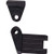 Rear Window Sun Shade Blind Corner Plastic Clips T-Slider Brackets For BMW E38 E39 E46 E60 E65 E66
