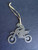 Dirt Bike Girl Metal Ornament Keepsake Souvenir