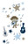 Carters Wall Decals Monkey Rockstar  Discontinued by Manufacturer