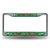 NBA Rico Industries Bling Chrome License Plate Frame with Glitter Accent Boston Celtics Team Color 6 x 12.25-inches