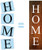 Home Porch Stencil for Painting Wood Signs Reusable  and  Sturdy by Barn Star
