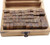 Resulzon 70pcs Mini Lovely Alphabet Stamps Vintage Wooden Rubber Letter Number And Symbol Stamp Set For DIY Craft Card Making Happy Planner Scrapbooking Supplies