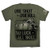 U.S. Military One Shot - One Kill T-Shirt- XL Olive Drab