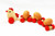 Wooden Pull Along toy Chicken with 3 Eggs- pull along wooden toy for toddlers