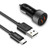 iRAG CRS1 Car Charger for Samsung Galaxy S9/S9 Plus/S8/S8 Plus/Note 8-36W Quick Charge 3.0 Two-Port USB Adapter with 6ft USB Type C to A Fast Charging Cable Cord