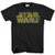 STAR WARS Mens Classic Vintage Simple Logo T-Shirt Black Extra Large