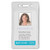 Advantus 75451 Proximity ID Badge Holder Vertical 2 3 8w x 3 3 8h Clear 50 Pack