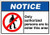 DYLAN MILLER Safety Sign - Only Authorized Persons are to Enter This Area Notice OSHA ANSI DYU0734 8 x 12 Inches Metal Sign Durable Indoor and Outdoor Signs Street Signs