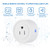 3Stone Smart Plug Mini, No Hub Required, Wi-Fi, Compatible with Amazon Alexa, Control your Devices from Anywhere