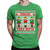 SpiritForged Apparel Crack Deez Nuts Nutcracker Ugly Christmas Mens T-Shirt Kelly XL