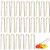 100 PCS Bamboo Disposable Tongs Mini Bamboo Tongs for Toast Eco-Friendly Catering Buffet or Home Use