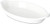 Carlisle 740002 Polycarbonate Oval Casserole, 12 oz. Capacity, White