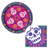 Sugar Skull Day of The Dead Party Supplies - Bundle Includes Paper Plates and Napkins for 16 Guests