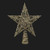 Kurt Adler Star Treetop, 10-Inch Gold