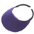 No Headache Midsize Sport Sun Visor  Purple