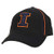 NCAA Adult Baseball Cap Adjustable Hat  Illinois Fighting Illini  Line