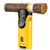 Lighter Torch with Stand Windproof Single Refillable Scorch Lighters  Without Gas  Yellow
