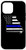 iPhone 12 mini Thin Line Blue Flag Missouri Police Pride Gift Case