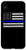 iPhone XS Max Thin Line Blue Flag Colorado Police Pride Gift Case