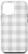 iPhone 12 mini Gray Gingham Plaid Rustic Pattern AEH581 Case