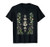 Moonlit Garden Moon Phases Eclipse Luna Moon Lovers Gifts T-Shirt