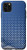 iPhone 11 Pro Max Colorful Fun Abstract Line Art White Dot On Blue Background Case
