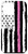 iPhone 12 Pro Max Distressed US Flag Pink Line Patriotic Case