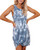 DLFE Womens Casual Tie Dye Short Dress Crew Neck Sleeveless Loose T Shirt Mini Dress DLFE Womens Casual Tie Dye Short Dress Crew Neck Sleeveless Loose T Shirt Mini Dress