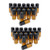 dailymall Travel 40pcs Mini Refillable Empty Essential Oil Perfume Roller Ball Bottle