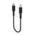 MYMOSH Type-C to Type-C Cable PD and QC Fast Charging 60W Power DELIVERY USB-IF Certification  26CM  Length