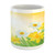 Ambesonne Daffodil Mug Daffodils Garden Narcissus Rebirth and New Beginnings Celebration Graphic Printed Ceramic Coffee Mug Water Tea Drinks Cup Green Yellow White