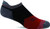 Sockwell Mens Flash Micro Moderate Compression Sock Black - L XL