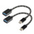 USB C to USB Adapter  Thunderbolt 3 Compatible  2-Pack DteeDck USB 3.1 Type-C to USB 3.0 Adapter OTG Cable Male to Female Compatible with MacBook Pro 2018 2017 MacBook Air 2018 and More-Aluminum