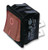 ARCOLECTRIC C1353AABR2-B Rocker Switch Illuminated DPST On-Off Red Panel 16 A