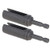 Utoolmart 12mm Nut Driver 1 4 inch Quick-Change Hex Shank Slotted Drill Bit Socket Wrench Tool 80mm Length 2pcs
