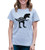 7 ate 9 Apparel Womens Mamasaurus Dinosaur T-Shirt XL Grey