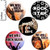 Rock N Roll Pin Buttons Rock N Roll Pins Gift Set 1 Inch P49-5