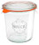 Weck 742 Mold Jar -Single .5 Liter Jar