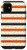 iPhone 11 Horizontal Black White Orange Lines Polka Dots Pattern Case