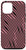 iPhone 12 12 Pro Stylish Wavy Lines Abstract Pattern Black Rose Pink Case