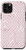 iPhone 11 Pro Stylish Wavy Lines Abstract Rose Pink White Pattern Case