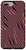 iPhone 7 Plus 8 Plus Stylish Wavy Lines Abstract Pattern Black Rose Pink Case