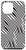 iPhone 12 Pro Max Cool Wavy Stylish Lines Fashionable Black White Pattern Case