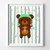 Bear Animal Woodland Baby Room Poster Nursery Artwork Print Kids Room Wall Art Home Decor - WB - Unframed