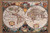 Laminated 17th Century World Map History Chart Print Poster 24x36