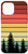 iPhone 12 mini Retro Vintage Mountain Rainbow Sunset Trees Evergreen Case