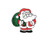 Christmas - Santa Claus - Embroidered Iron On Applique Patch - 2 1 4H