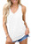 Laseily Women s V Neck Sleeveless Tank Tops Workout Yoga Loose Lightweight Flowy Summer Tee Shirts with Pocket White Laseily Women s V Neck Sleeveless Tank Tops Workout Yoga Loose Lightweight Flowy Summer Tee Shirts with Pocket White