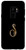 Galaxy S9plus  Monogram Alphabet Letter S Black Background Case